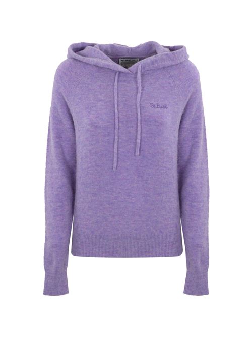 Felpa Elide in lana Mc2 Saint Barth | ELIDE00160G STRETCH 24 LILAC